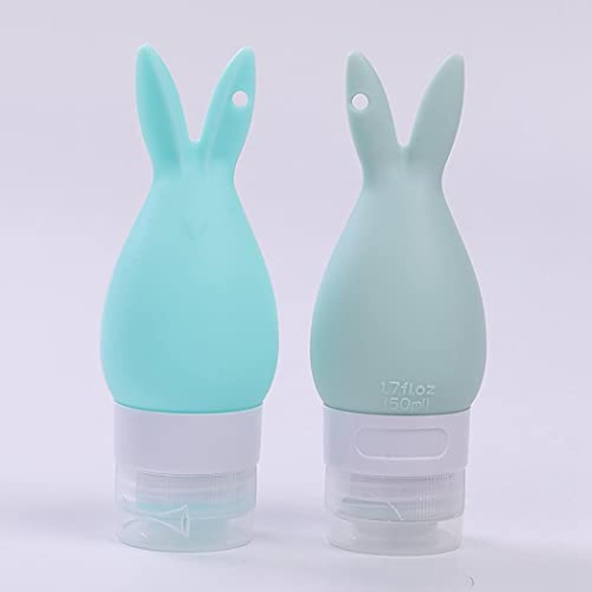 Travel Bottle Silicone Portable 3PCS Rabbit Cartoon Makeup Bottle Set